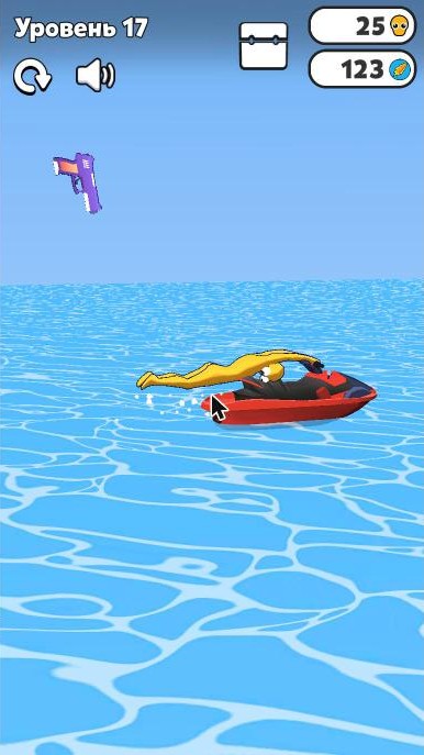 Ragdoll Gun Shooter! Cannon Spinner Playground — gameplay screenshot